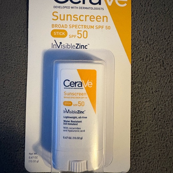 CeraVe Other - CeraVe White Sunscreen Stick SPF 50